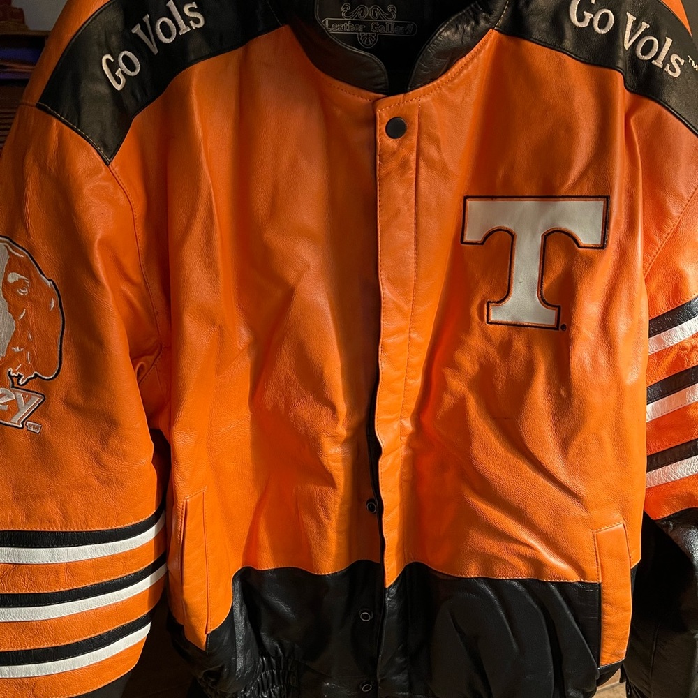 Tennessee Vols genuine leather jacket.